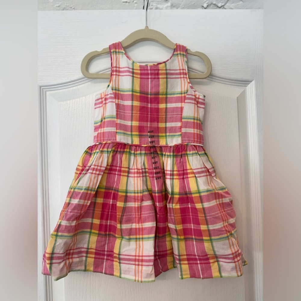 Polo Ralph Lauren girls plaid dress